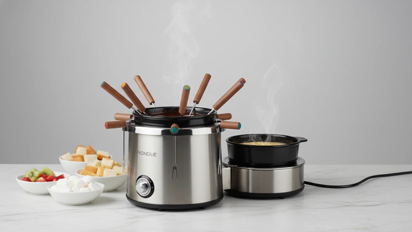 Aparelho de Fondue Elétrico Multifuncional