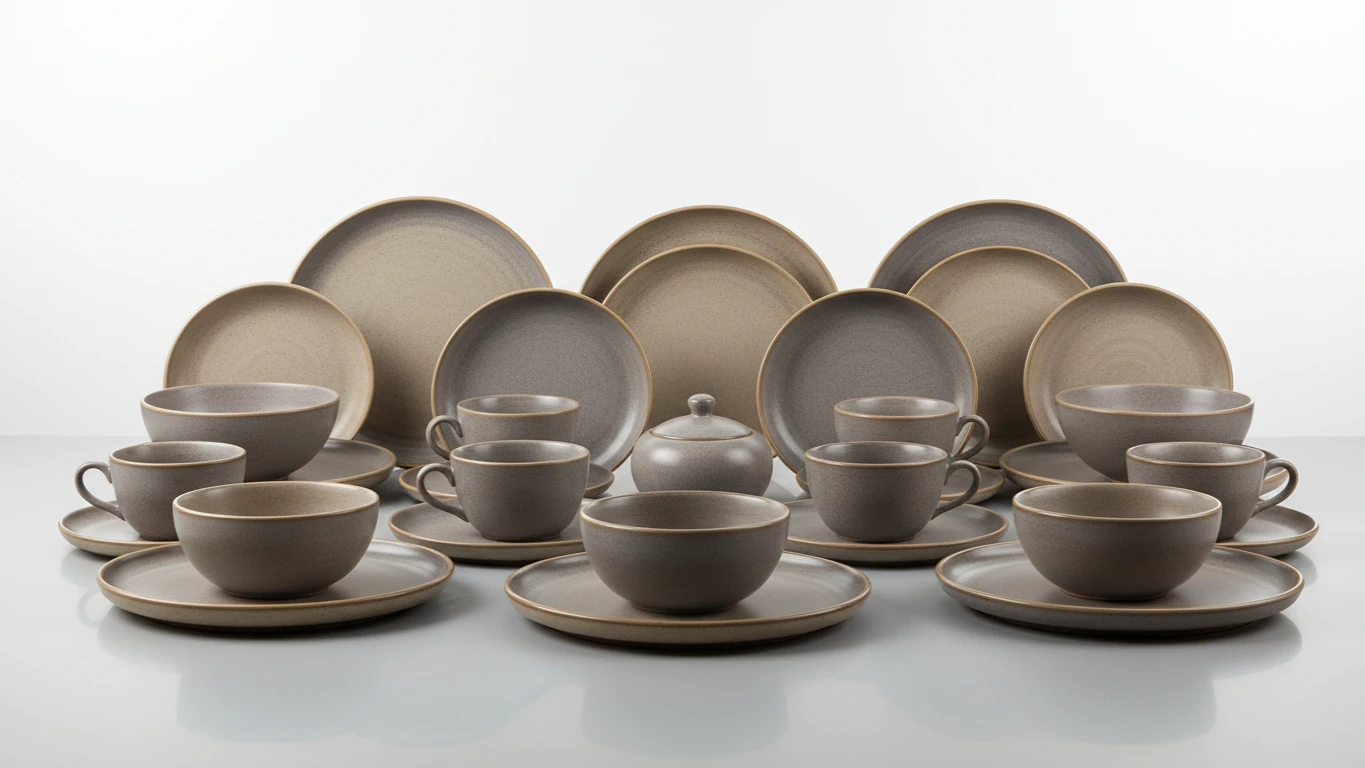Aparelho de Jantar Completo em Cerâmica