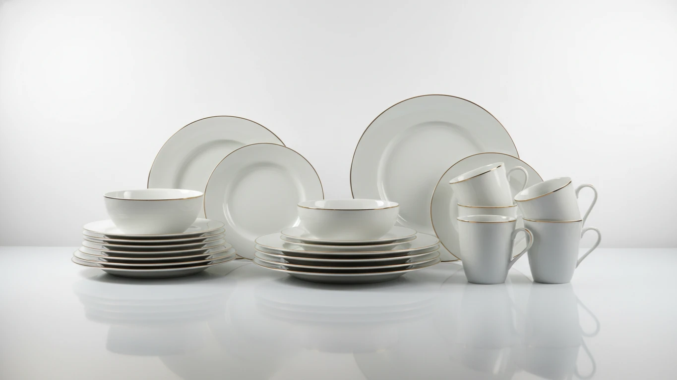 Aparelho de Jantar em Porcelana Premium