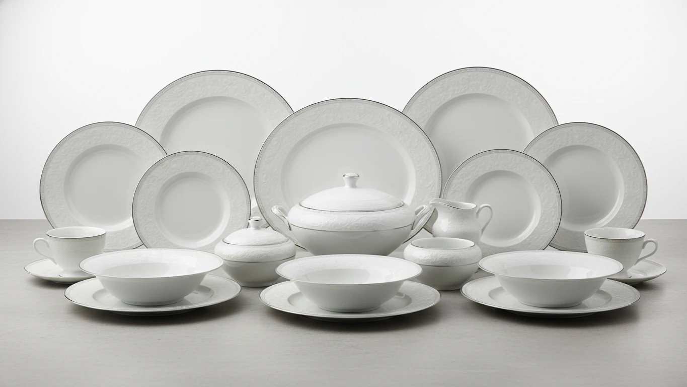 Aparelho de Jantar em Porcelana