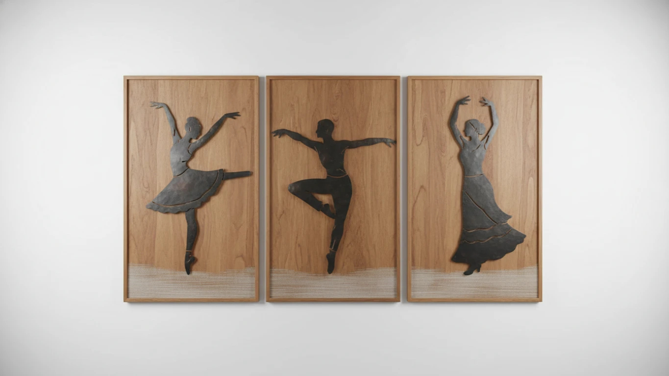 Arte de Parede Inspiradora de Dança