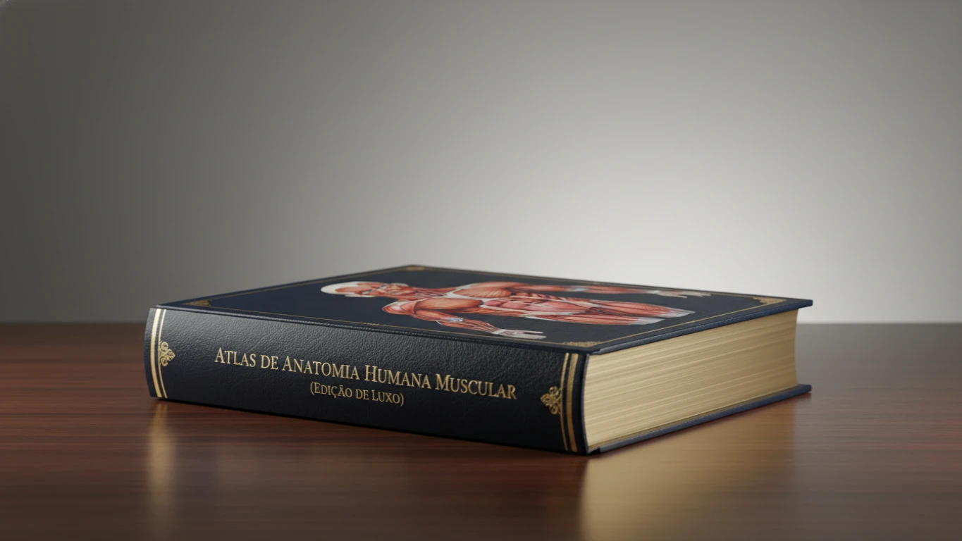 Atlas de Anatomia Humana Muscular (Edição de Luxo)