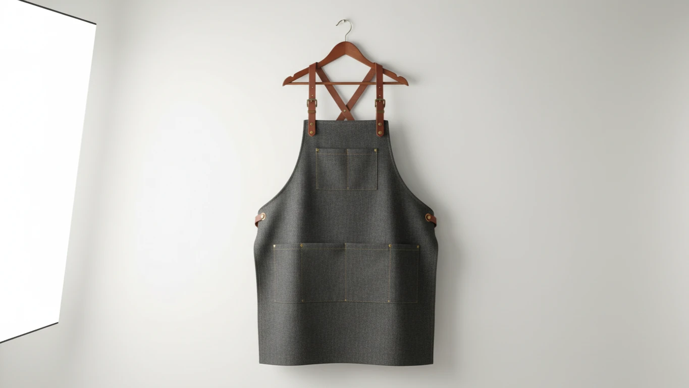 Avental de Barista Profissional em Sarja