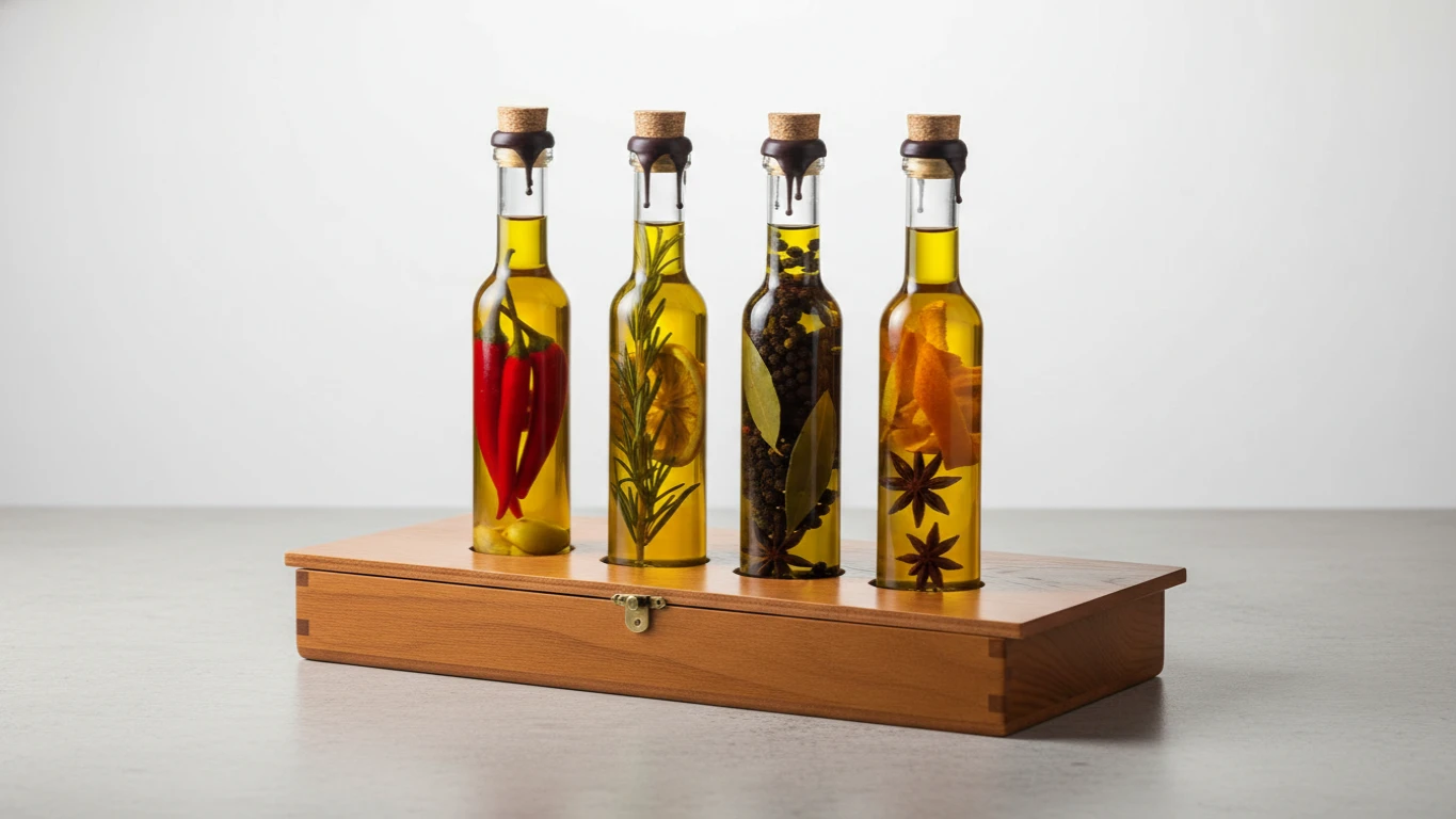 Azeites Aromatizados em Kit Presente