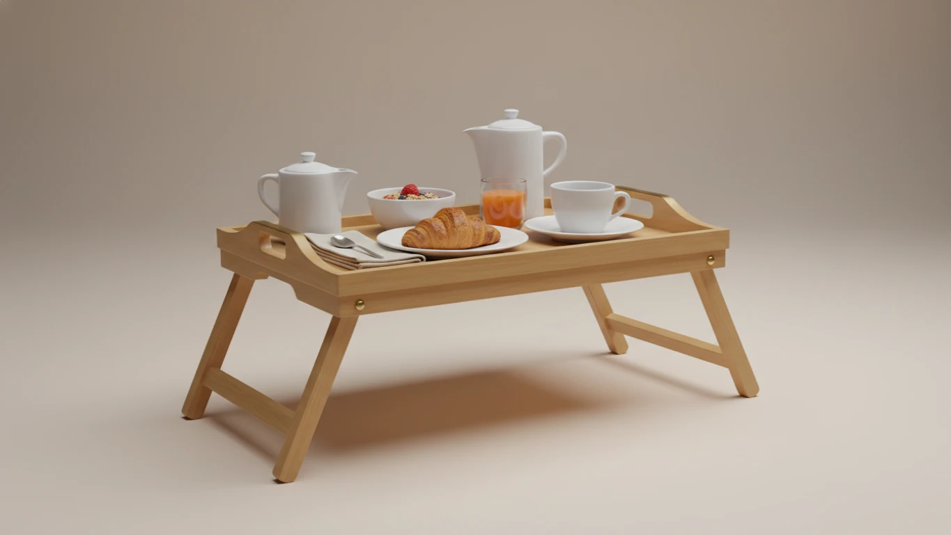 Bandeja para Café da Manhã na Cama