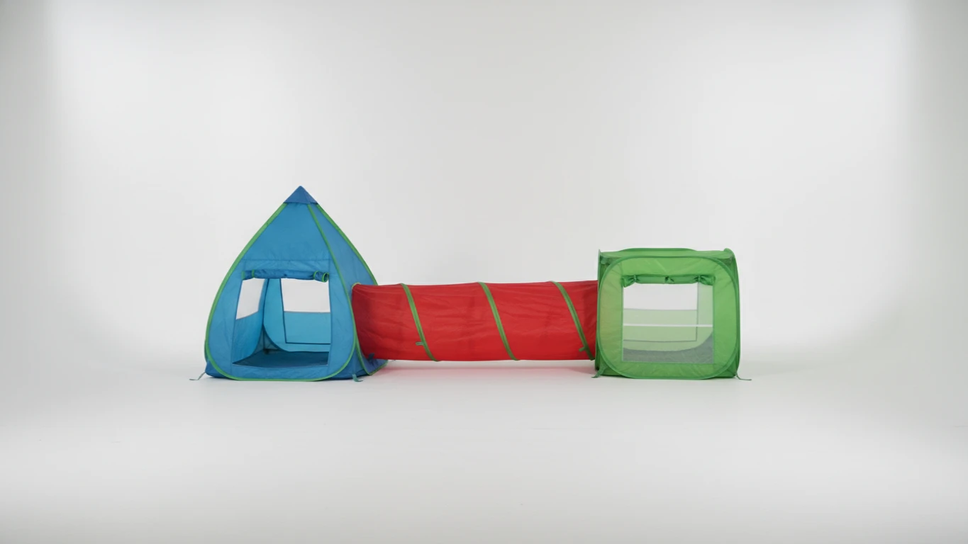 Barraca Infantil Toca com Túnel 3 em 1