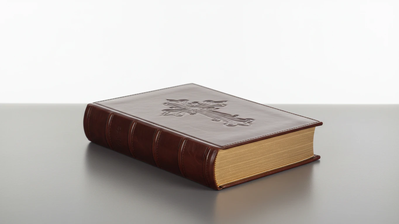 Bíblia com Capa de Couro Personalizada