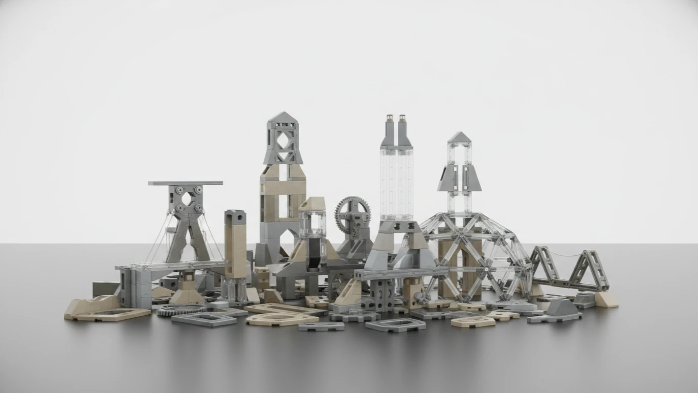 Bloco de Montar de Engenharia e Arquitetura