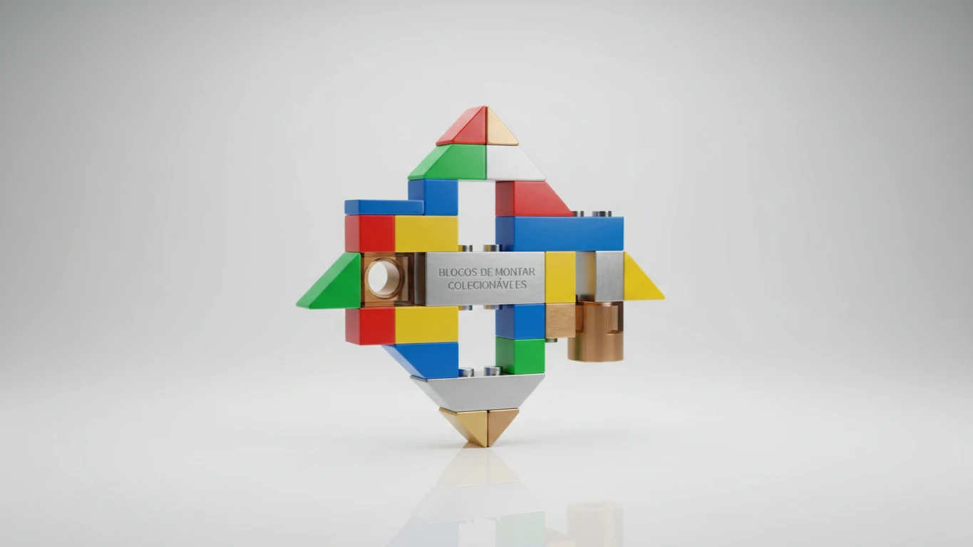 Blocos de Montar Colecionáveis