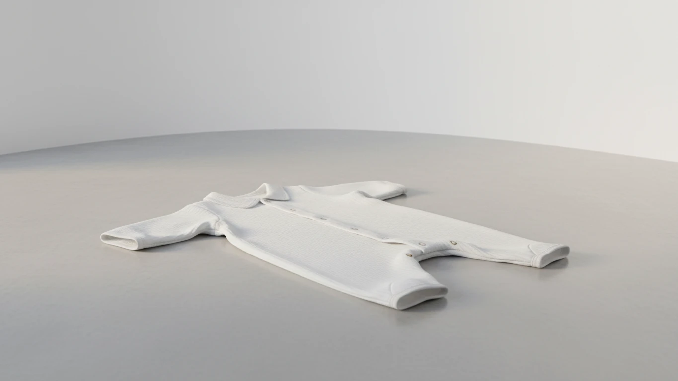 Body de Algodão Macio para Bebê