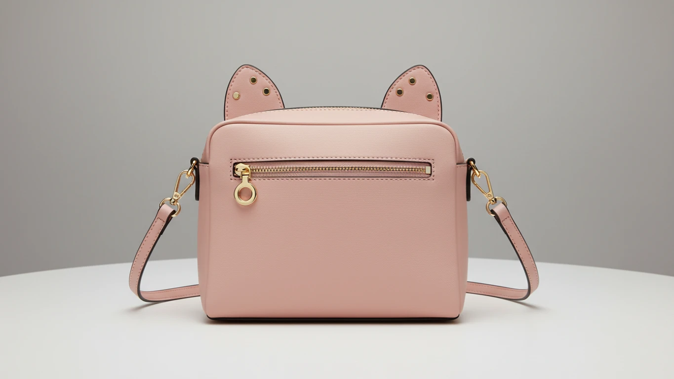 Bolsa Tiracolo Feminina com Orelhas