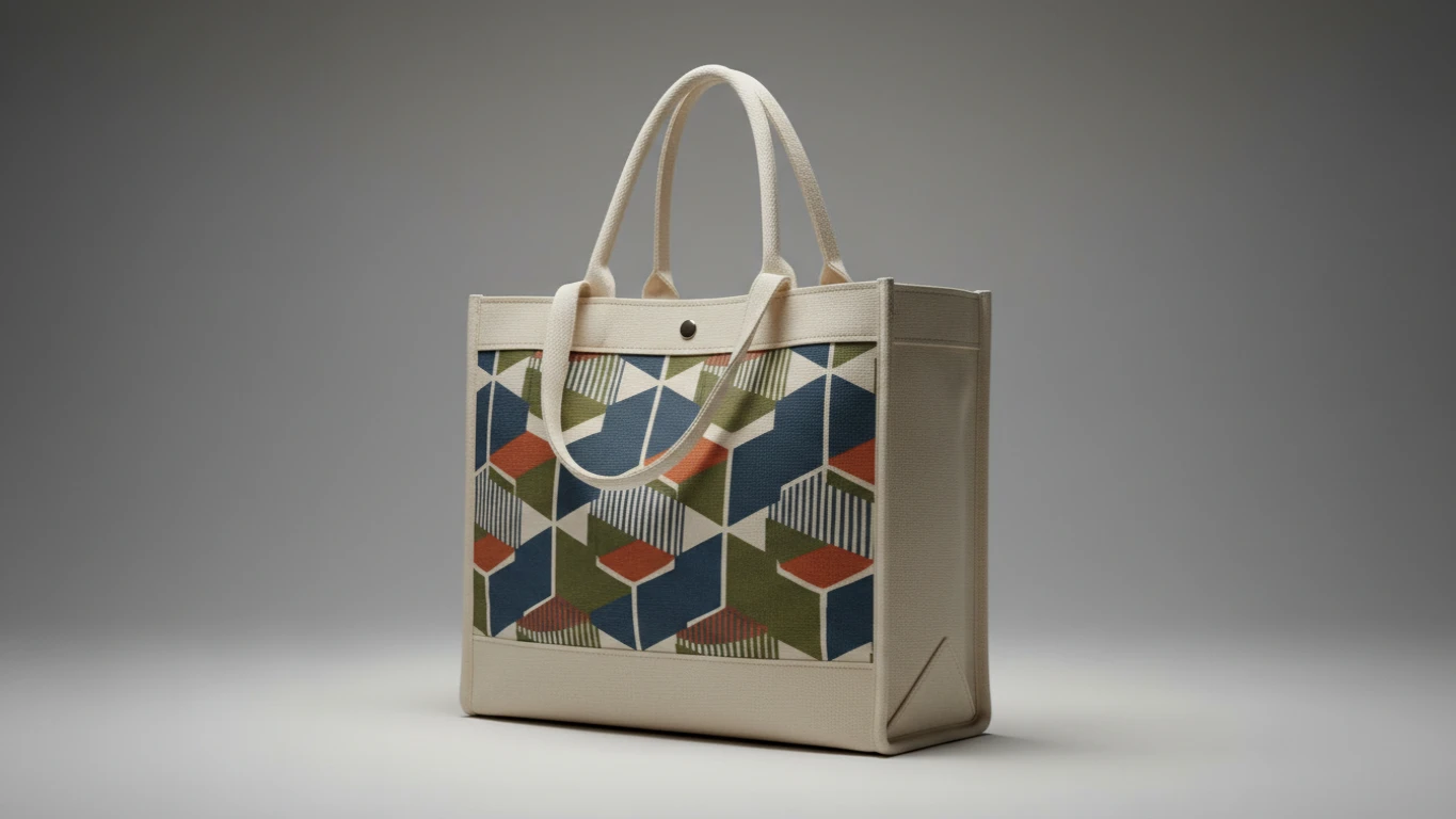 Bolsa Tote Bag em Lona com Design Exclusivo