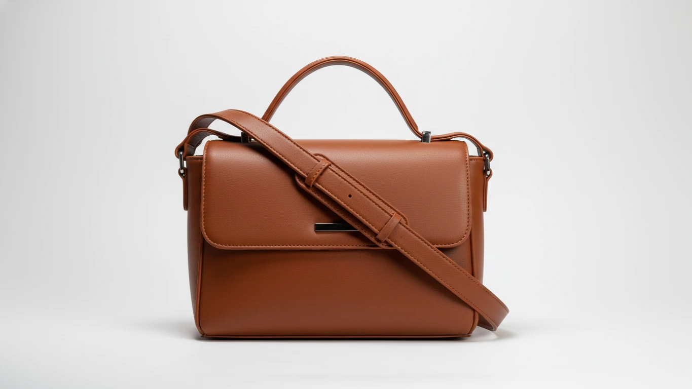 Bolsa de Ombro em Couro Sintético