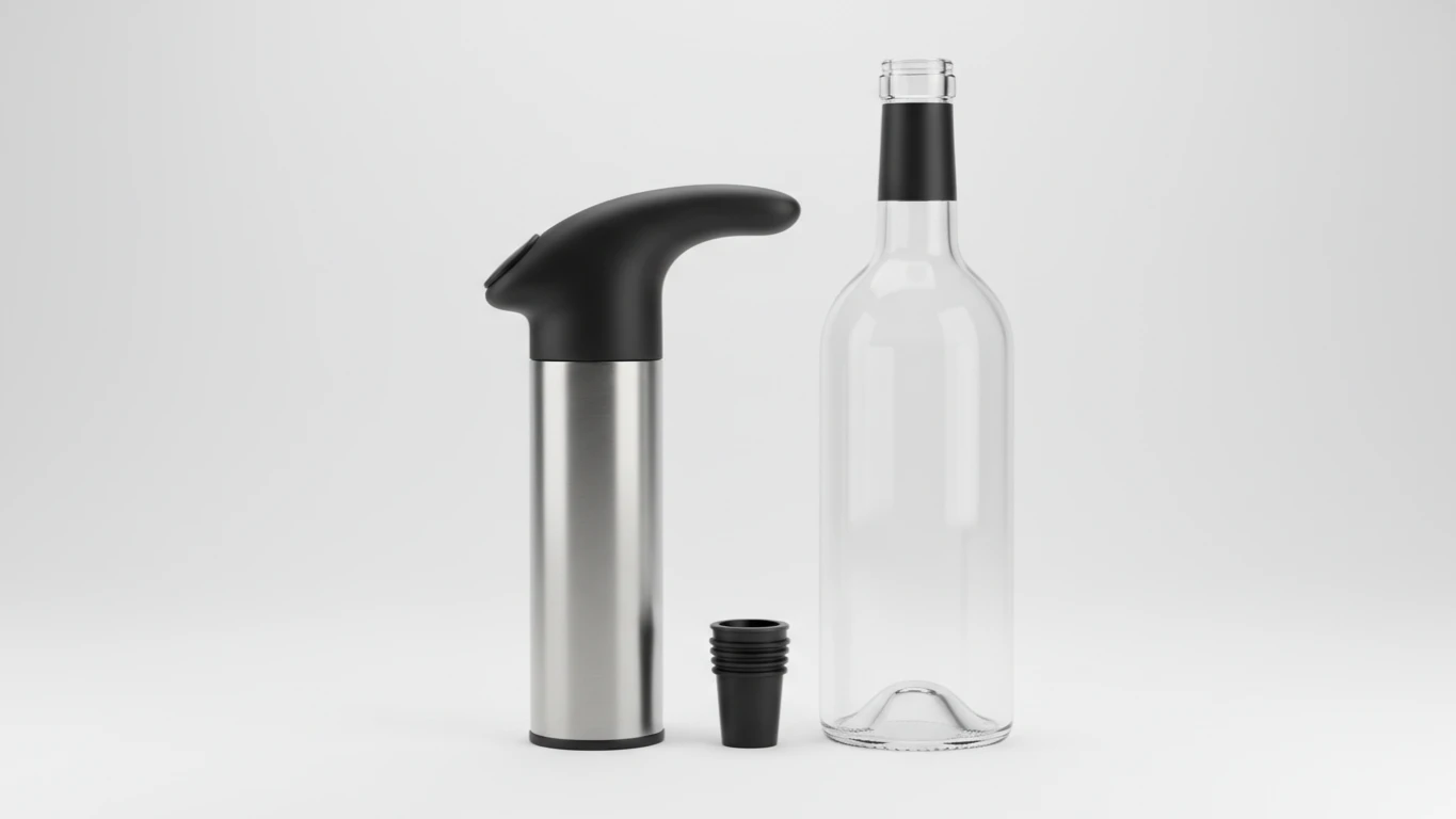 Bomba a Vácuo com Rolhas Herméticas