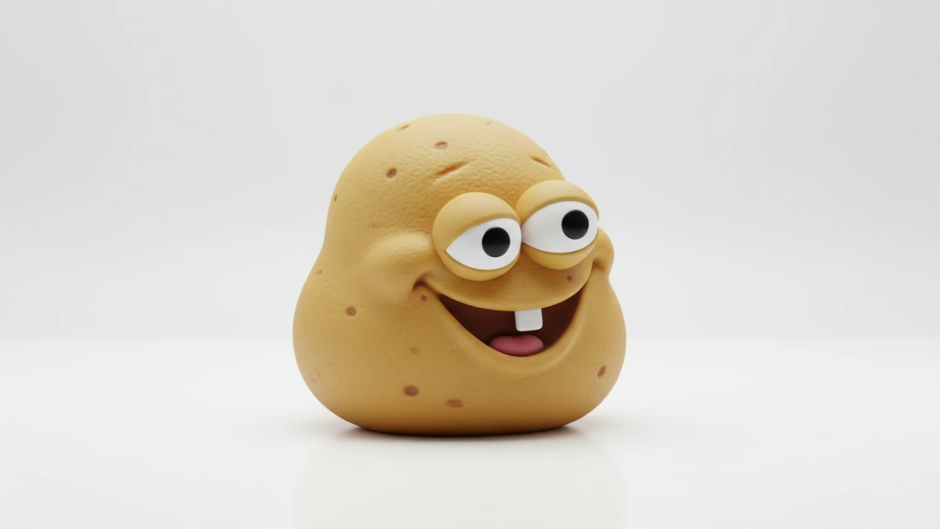 Boneco Antiestresse em Formato Engraçado