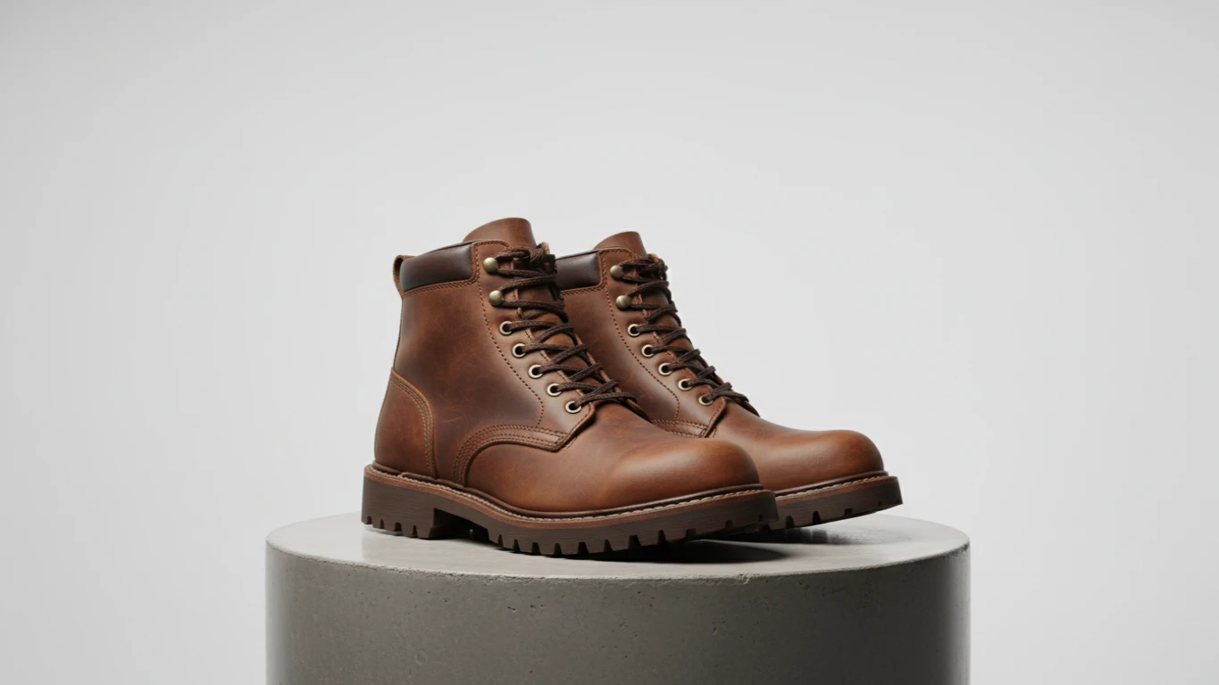 Botas de Couro de Alta Resistência