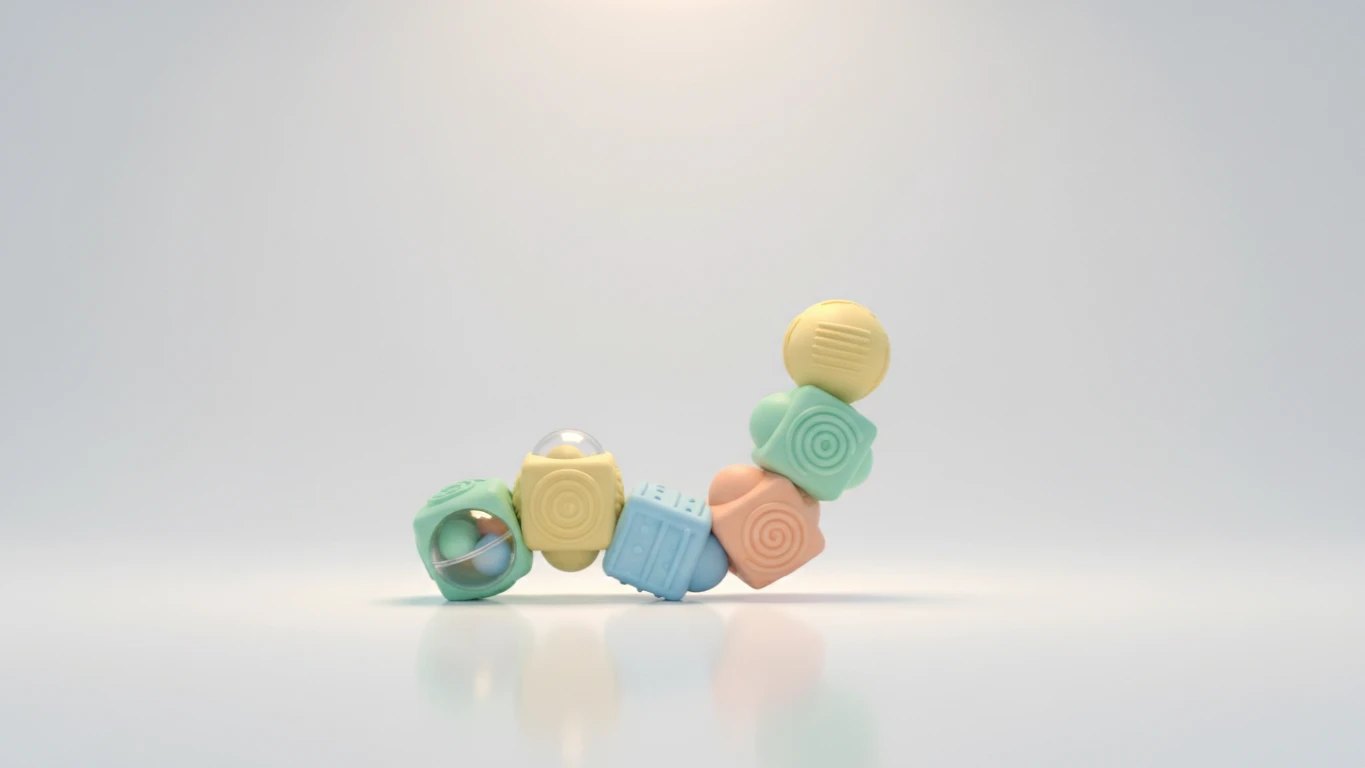 Brinquedo Educativo Sensorial para Bebês