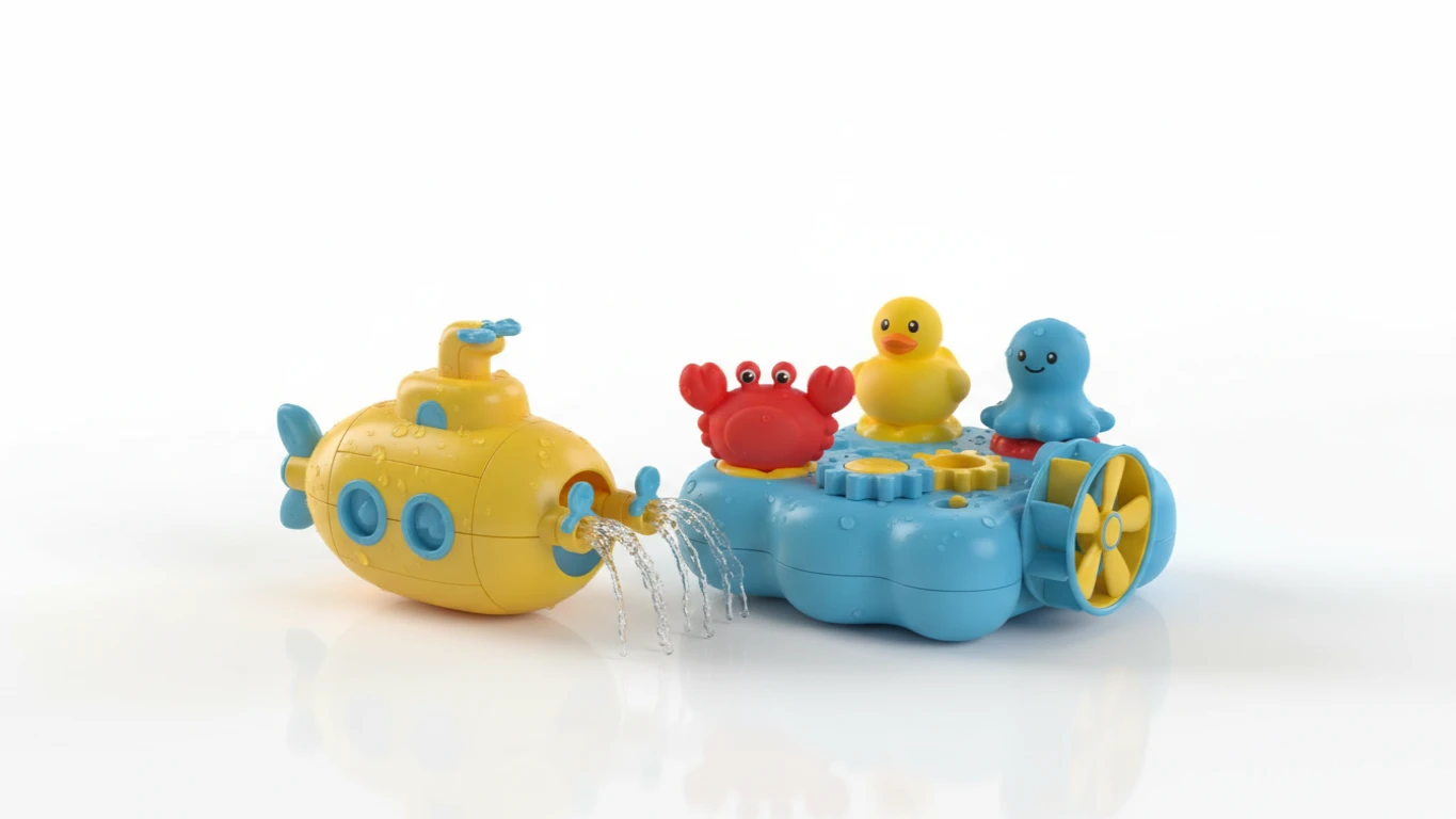 Brinquedo de Banho Divertido e Interativo
