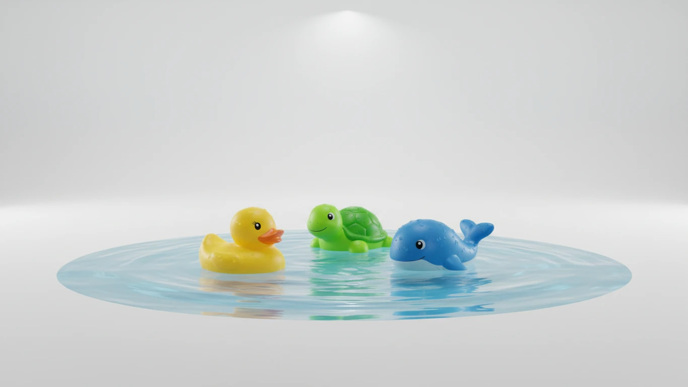 Brinquedo de Banho Flutuante e Divertido