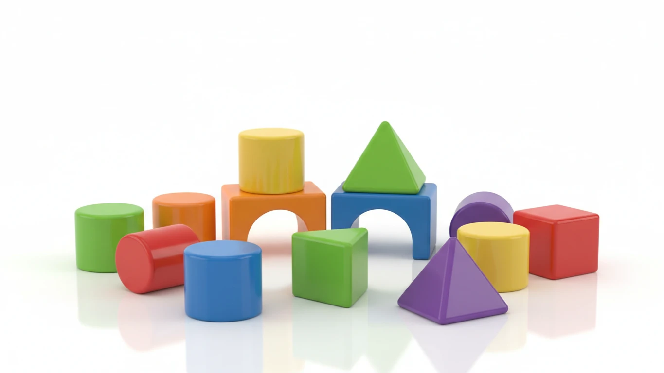 Brinquedo de Encaixe Grande e Colorido