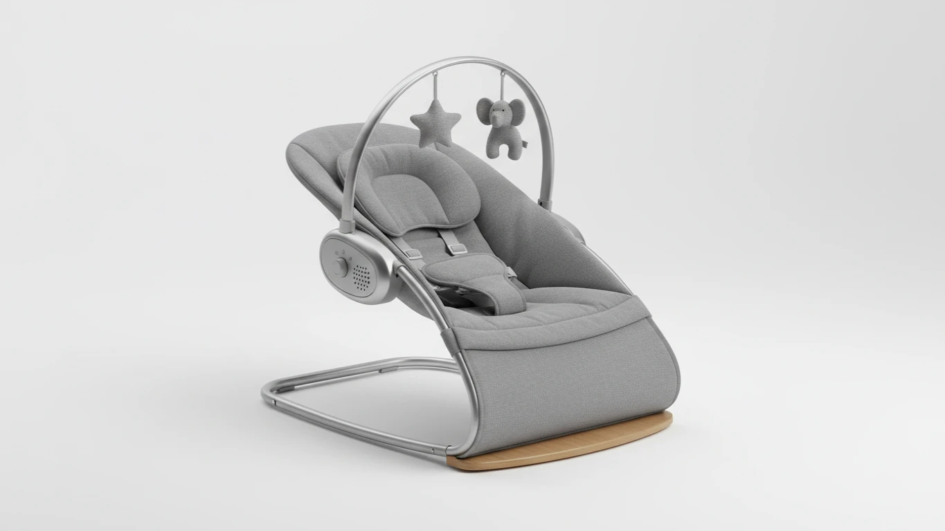 Cadeira de Descanso Musical e Vibratória Multiuso