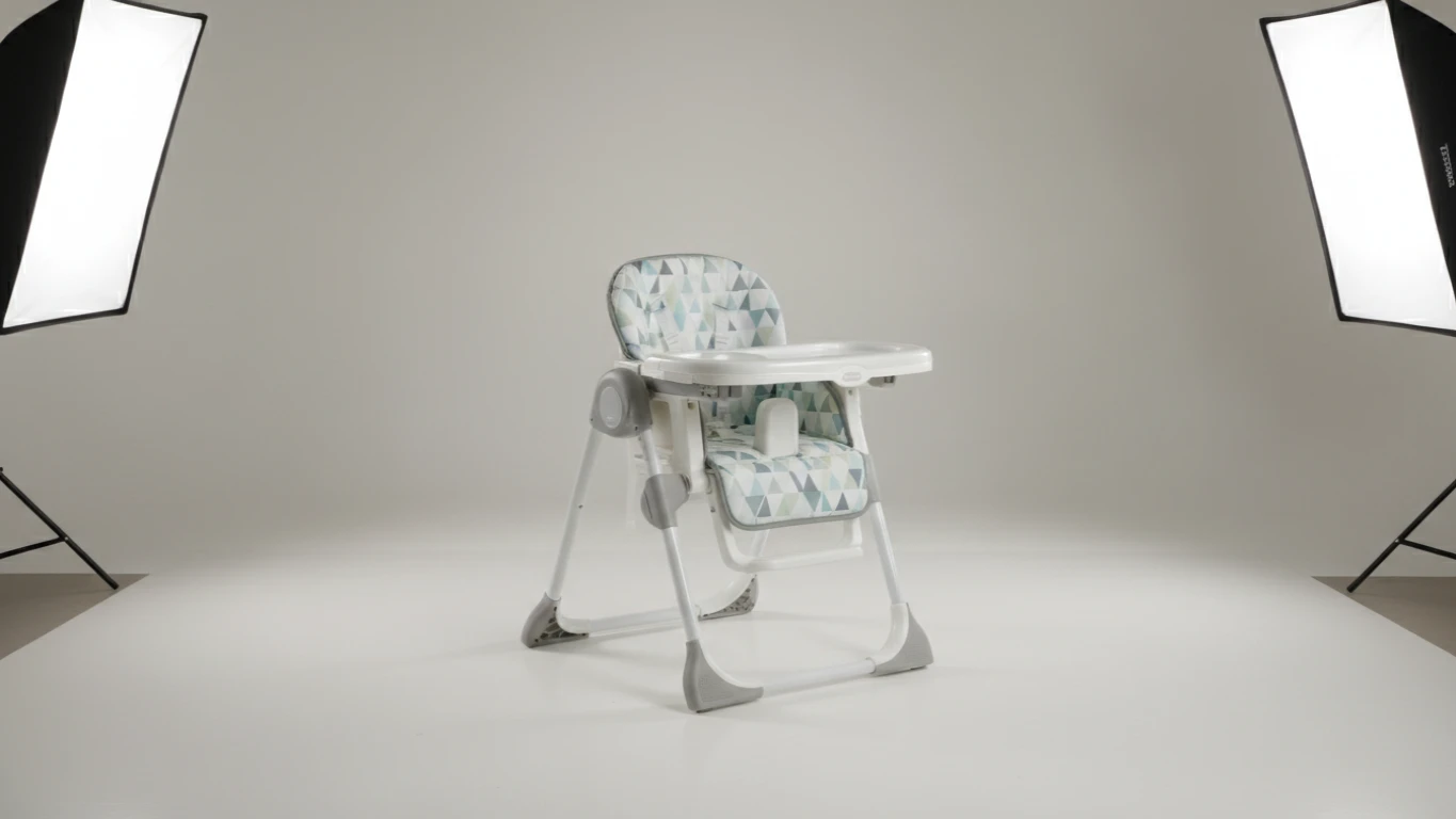 Cadeira de Refeição Portátil com Bandeja