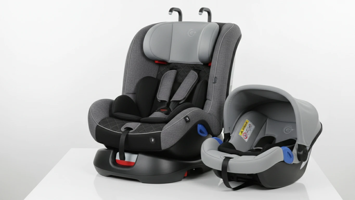 Cadeirinha de Carro com Adaptação para Bebê Conforto