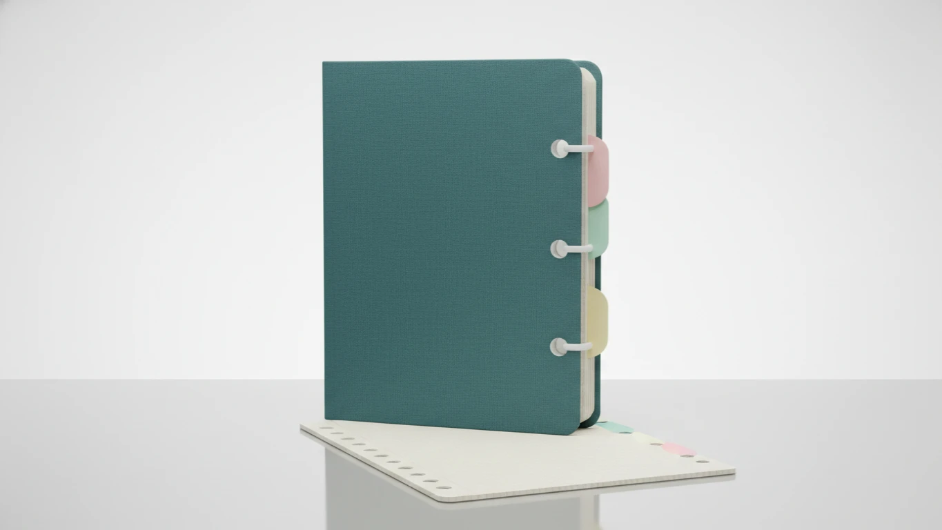 Caderno Inteligente com Capa Rígida