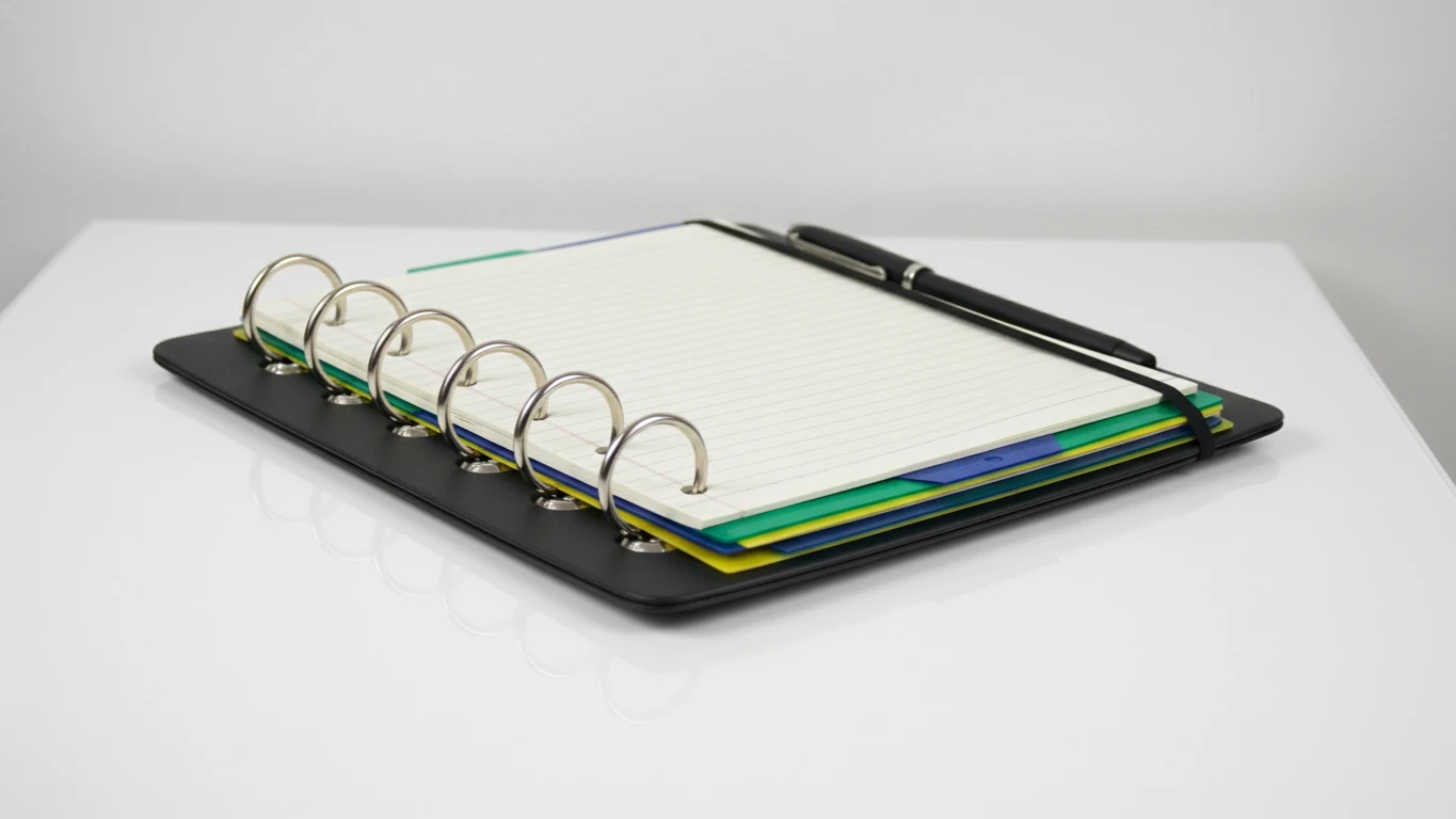 Caderno Inteligente com Sistema Reposicionável