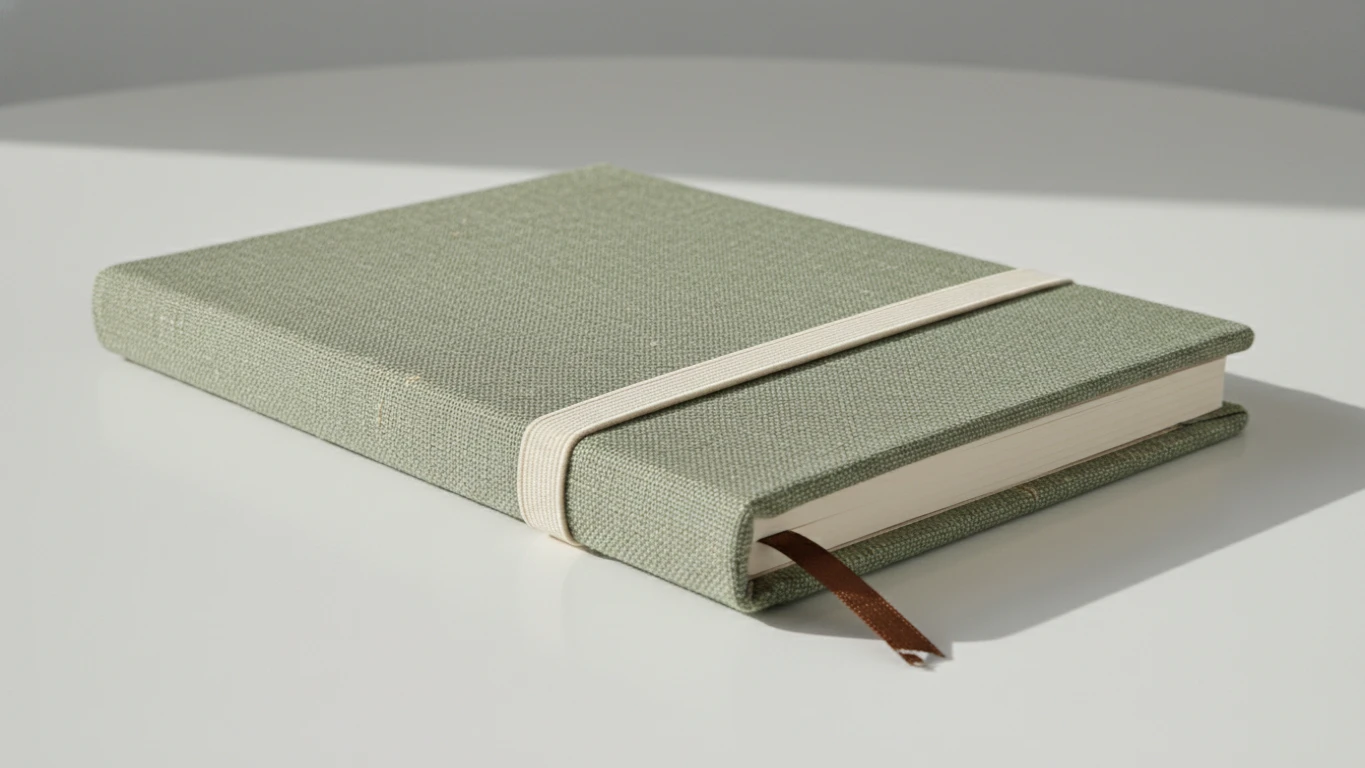 Caderno de Anotações com Capa de Tecido