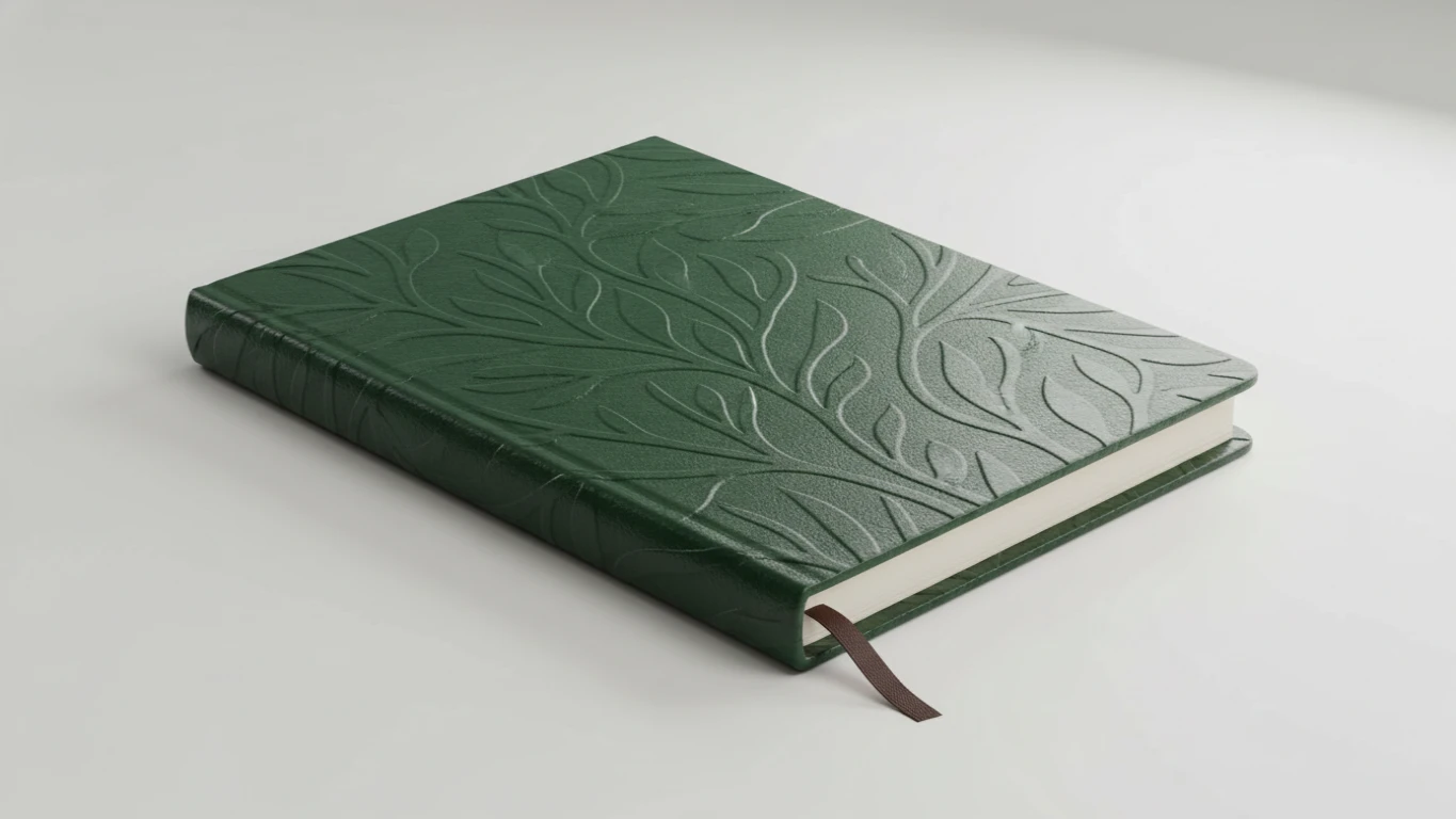 Caderno de Anotações com Capa em Relevo