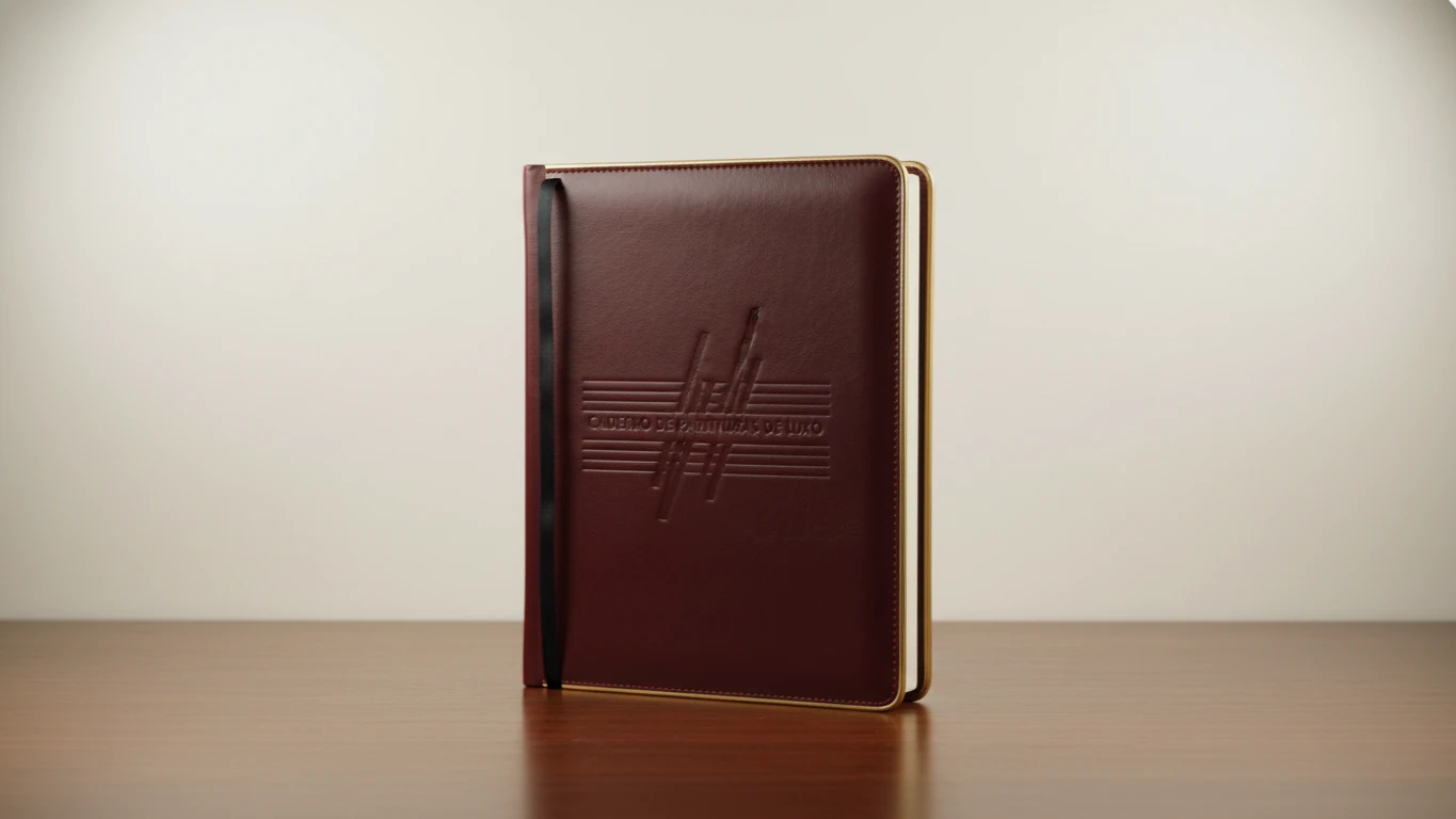 Caderno de Partituras de Luxo