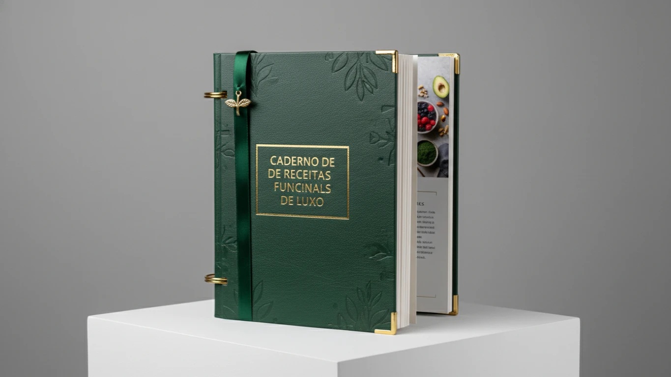 Caderno de Receitas Funcionais de Luxo