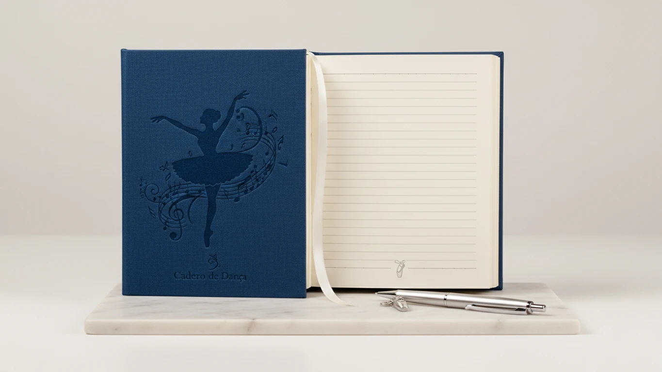Caderno ou Diário de Dança Personalizado