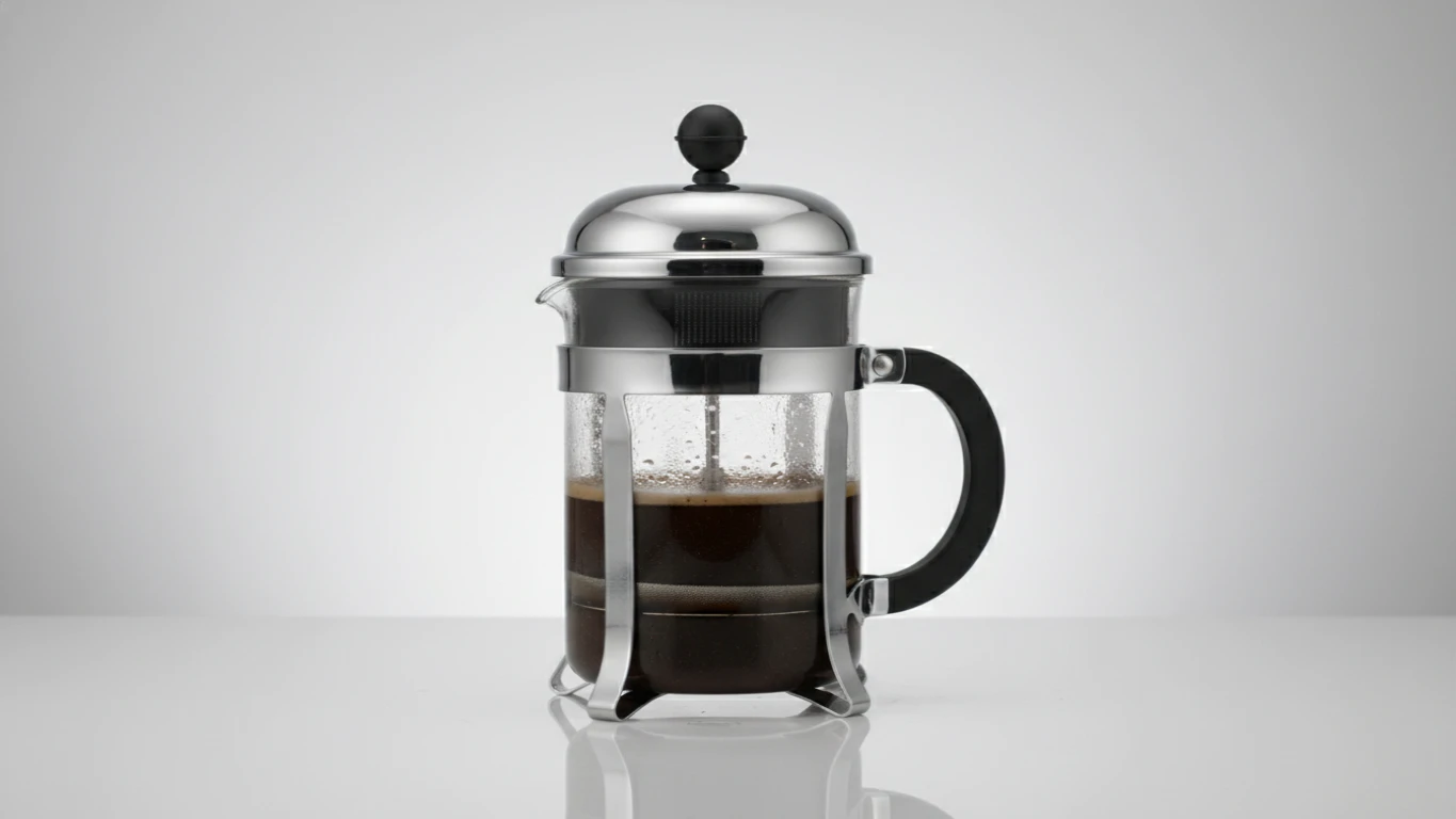 Cafeteira Prensa Francesa de Inox