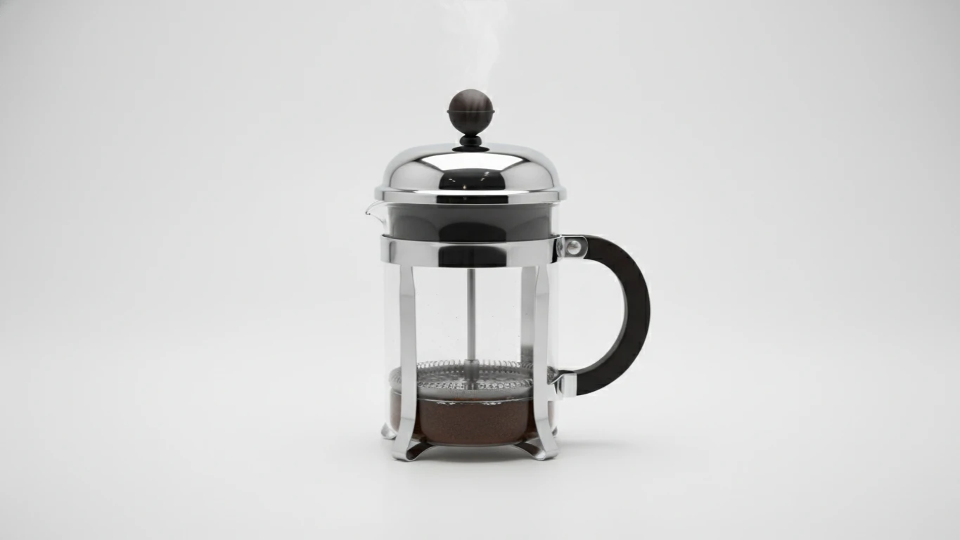 Cafeteira Prensa Francesa em Aço