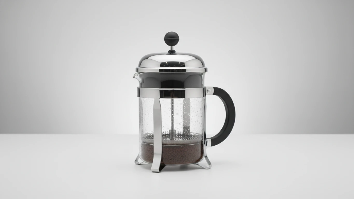 Cafeteira Prensa Francesa em Inox