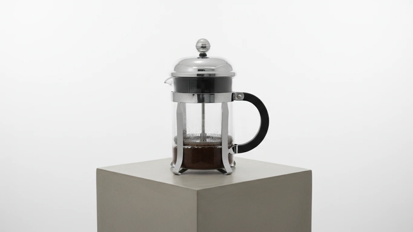Cafeteira Prensa Francesa em Vidro