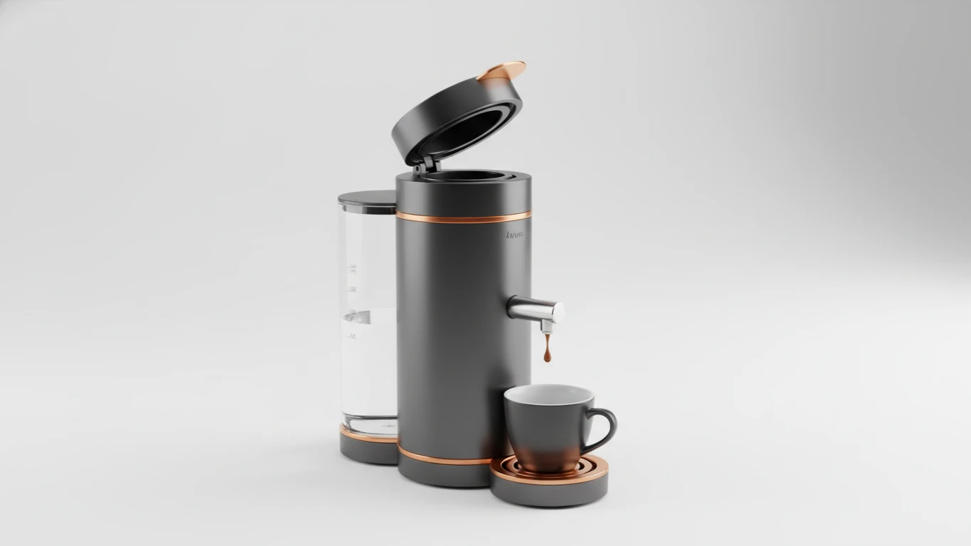 Cafeteira de Cápsulas Portátil