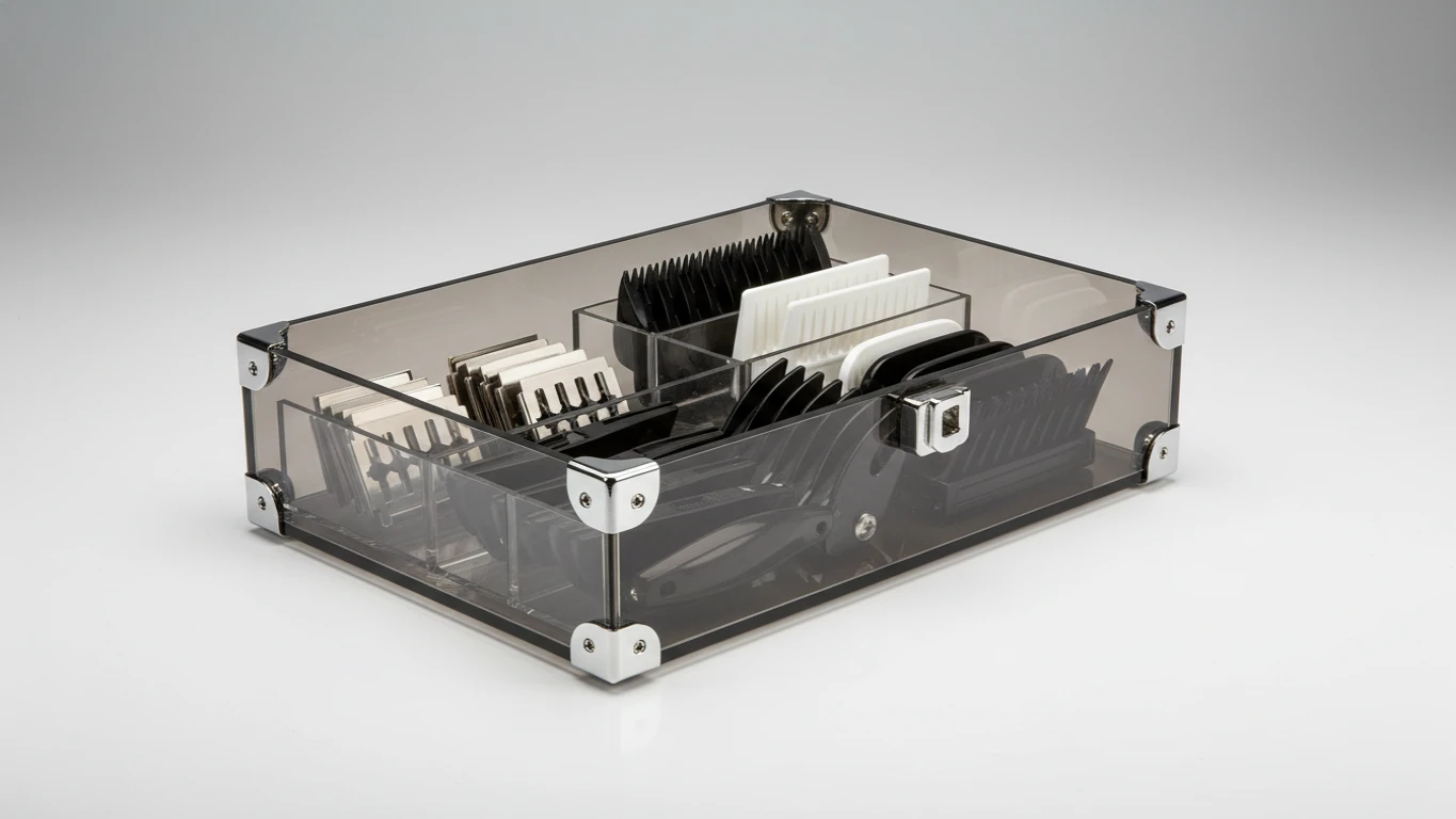 Caixa Organizadora de Lâminas e Pentes