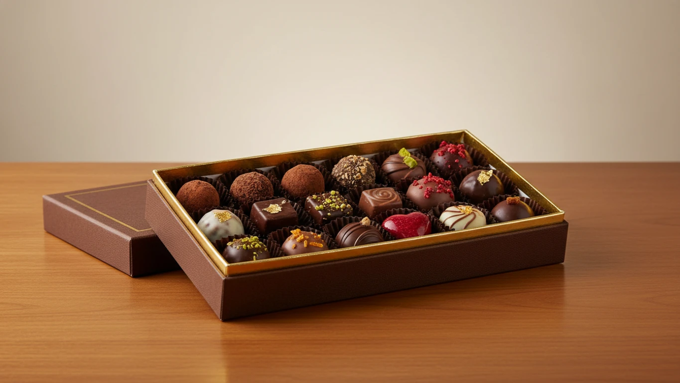 Caixa de Bombons Artesanais