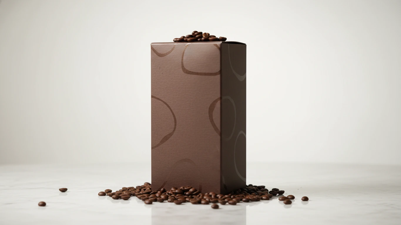 Caixa de Café Gourmet em Grãos