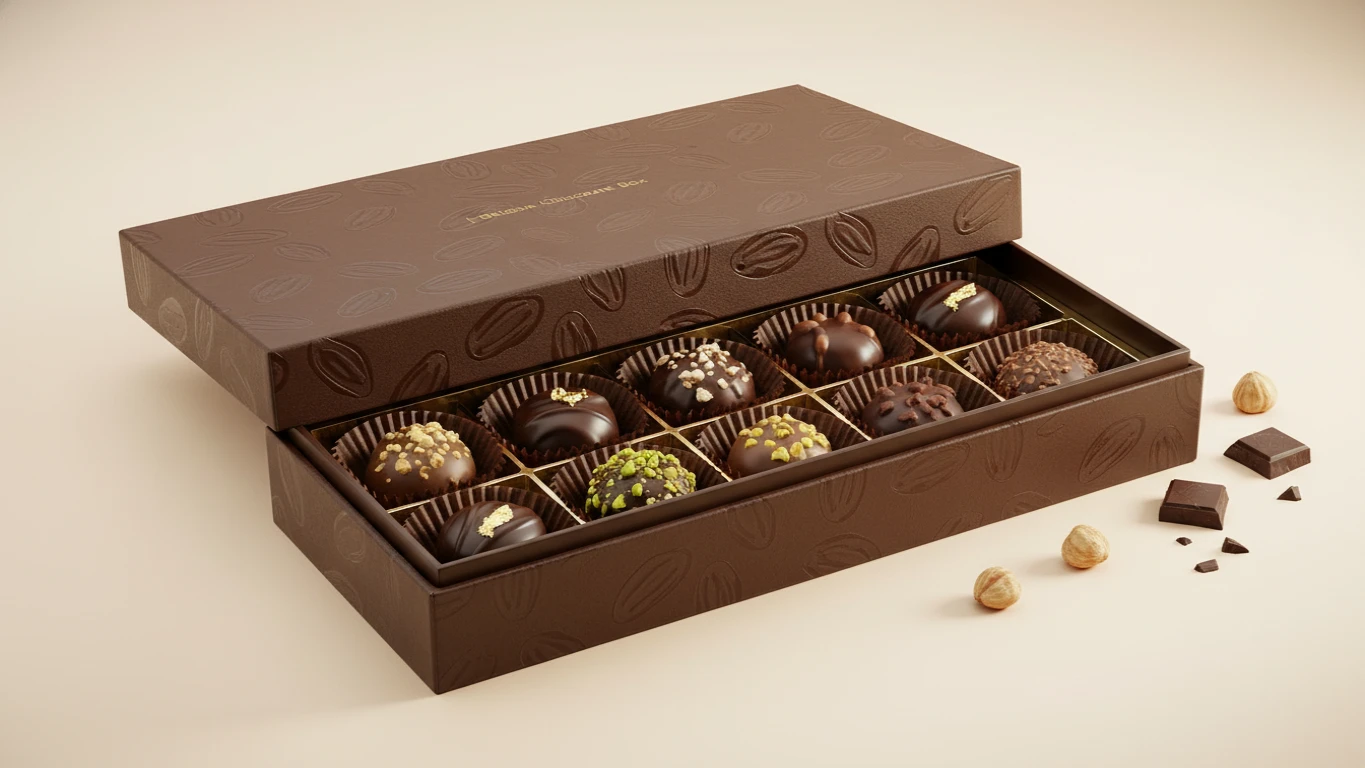 Caixa de Chocolates Belgas