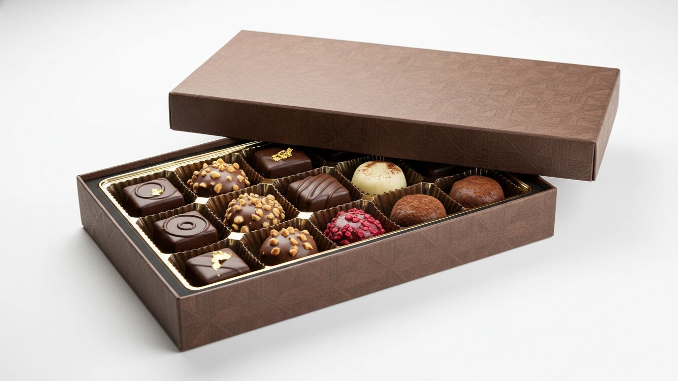 Caixa de Chocolates Finos Belgas