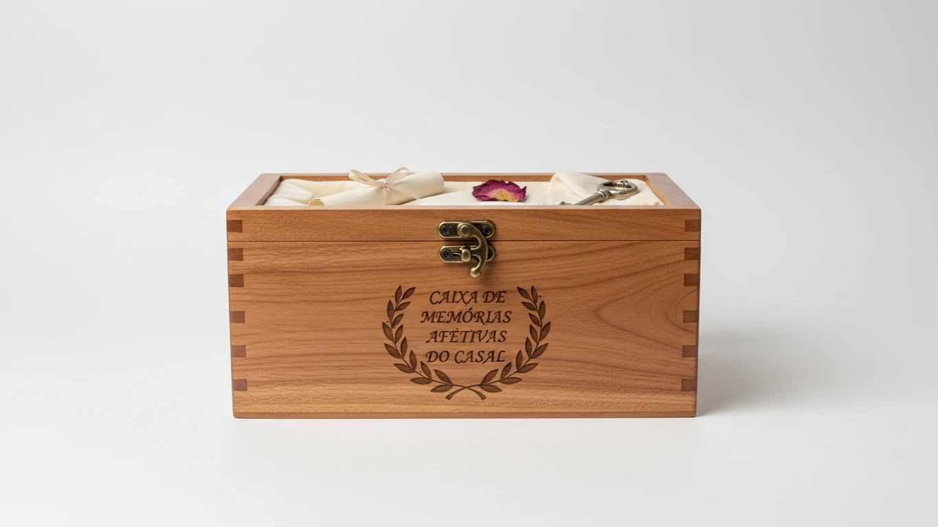 Caixa de Memórias Afetivas do Casal