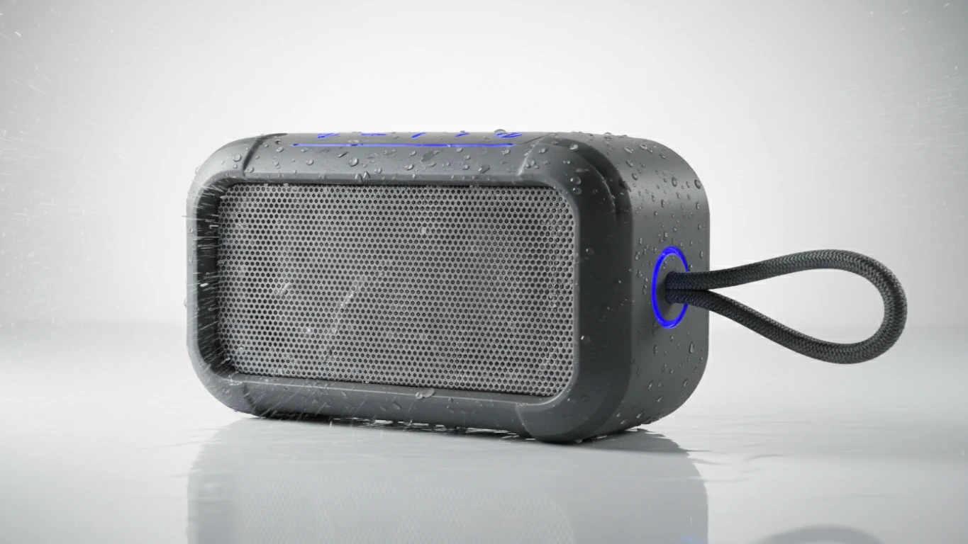 Caixa de Som Bluetooth Portátil Resistente à Água