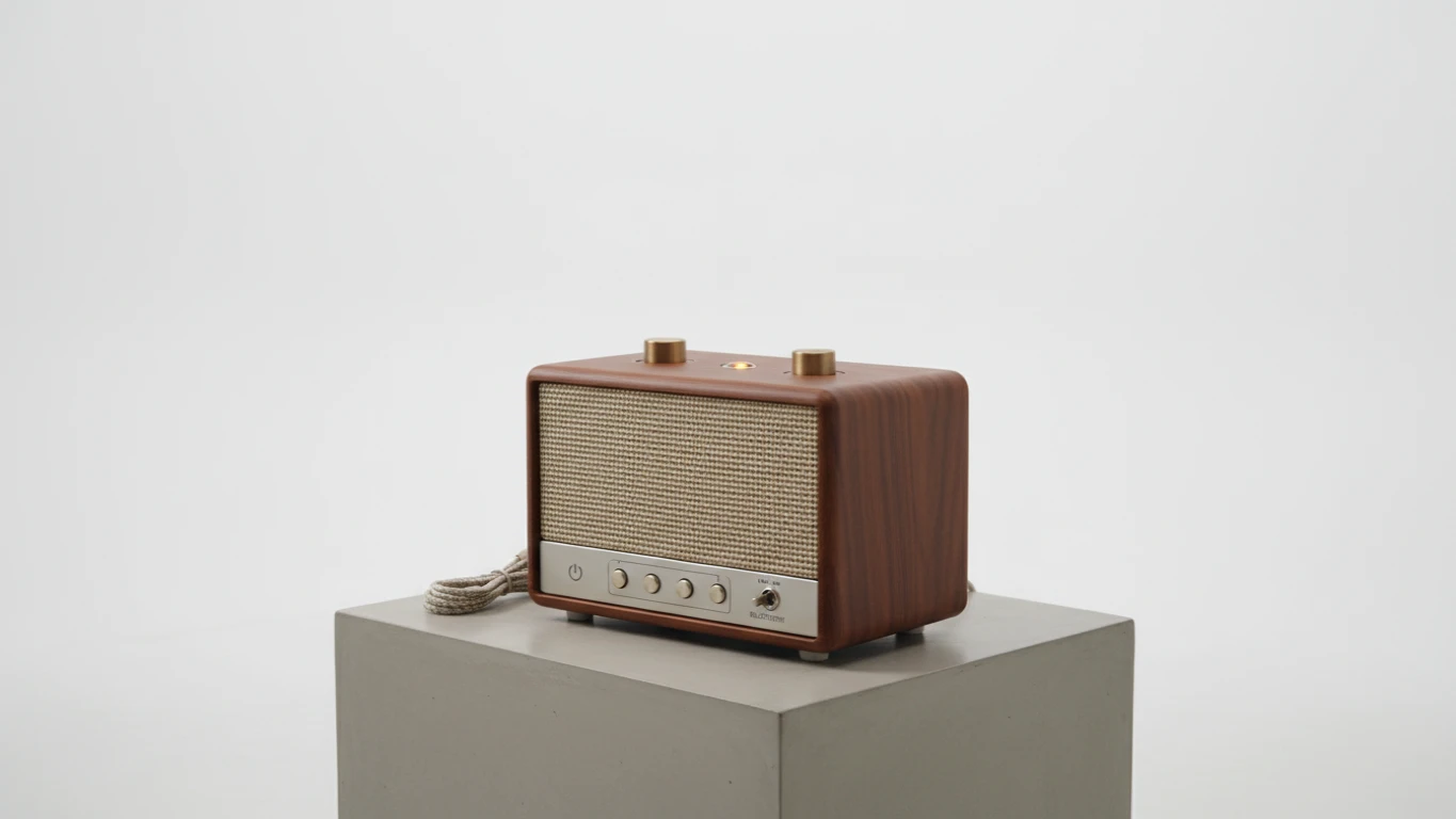 Caixa de Som Bluetooth Vintage