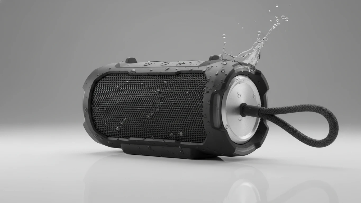 Caixa de Som Bluetooth à Prova d'Água
