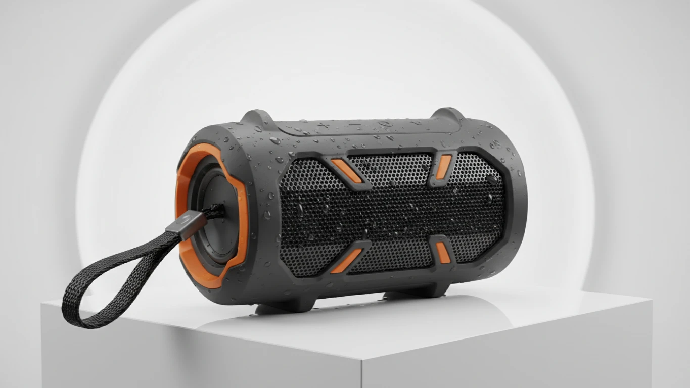 Caixa de Som Bluetooth à Prova d'Água