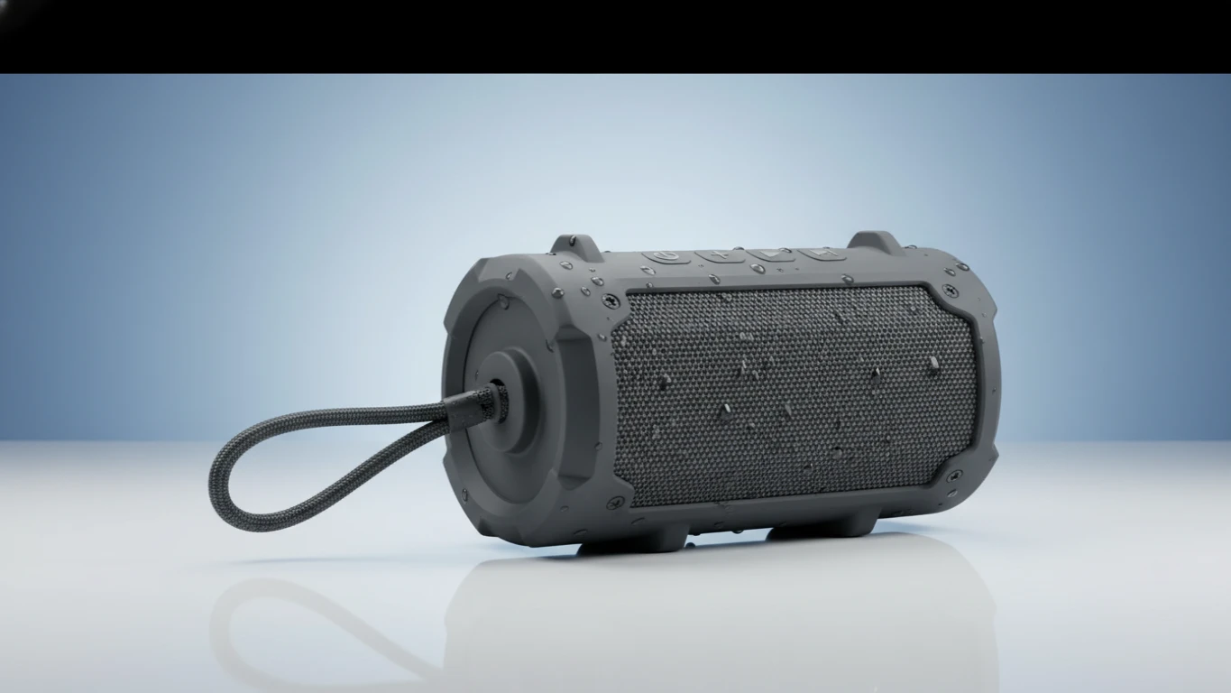 Caixa de Som Bluetooth à Prova d'Água
